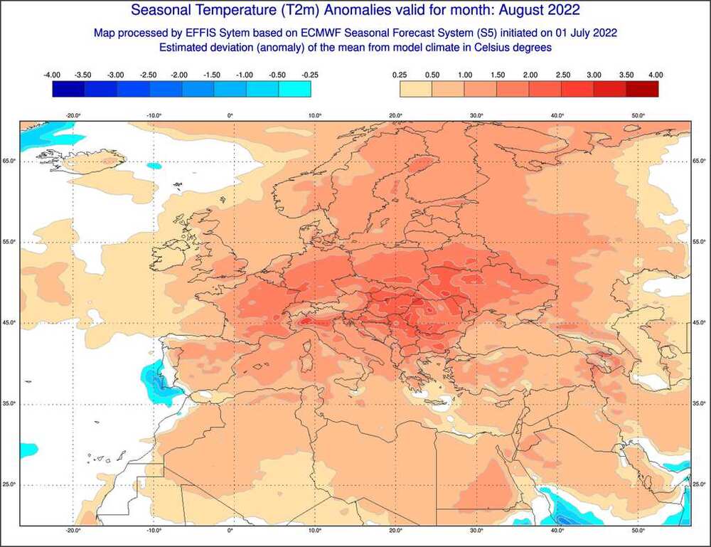 Pogoda długoterminowa na sierpień 2022. Upał będzie się zdarzał, czasem silne burze i noce tropikalne w Polsce