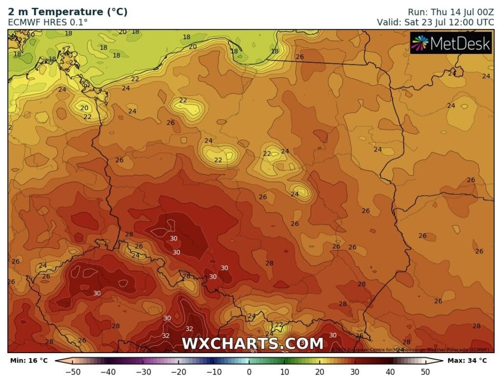 W kolejny weekend możliwa niebezpieczna pogoda w Polsce