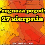 Pogoda na 27 sierpnia 2022. Wyokie temperatury, burze i nawałnice nad Polską