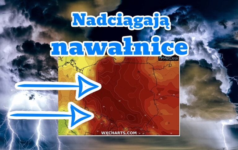 Upał do 37 stopni, a później nawałnice w Polsce