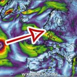 Cyklon sunie do Europy. Wichura i silny wiatr. Burze i ulewy