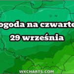 Pogoda na czwartek 29 września dla Polski. Słaby deszcz, potem więcej słońca