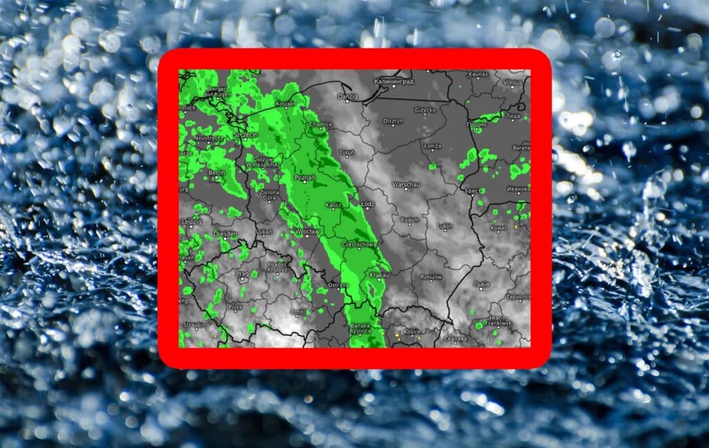 Ulewy i intensywny deszcz w Polsce 27-28 września