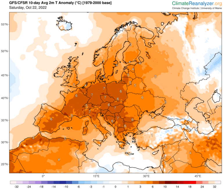anomalia dodatnia bardzo duza