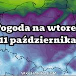 Pogoda na wtorek 11 października 2022. Front nad Polską