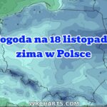 Pogoda na 18 listopada. Mróz i opady śniegu. Zima w Polsce