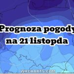 Pogoda na poniedziałek 21 listopada
