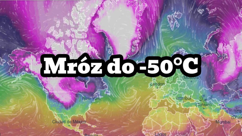 Mróz do -50 stopni w USA. Pogoda w Polsce