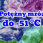 Mróz do -51 stopni. Zima w styczniu w Polsce