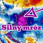 Silny mróz w Polsce i regionie. Potężny antycyklon. Ciśnienie 1040 hPa