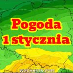Pogoda na 1 stycznia 2023. Wysokie temperatury i silny wiatr