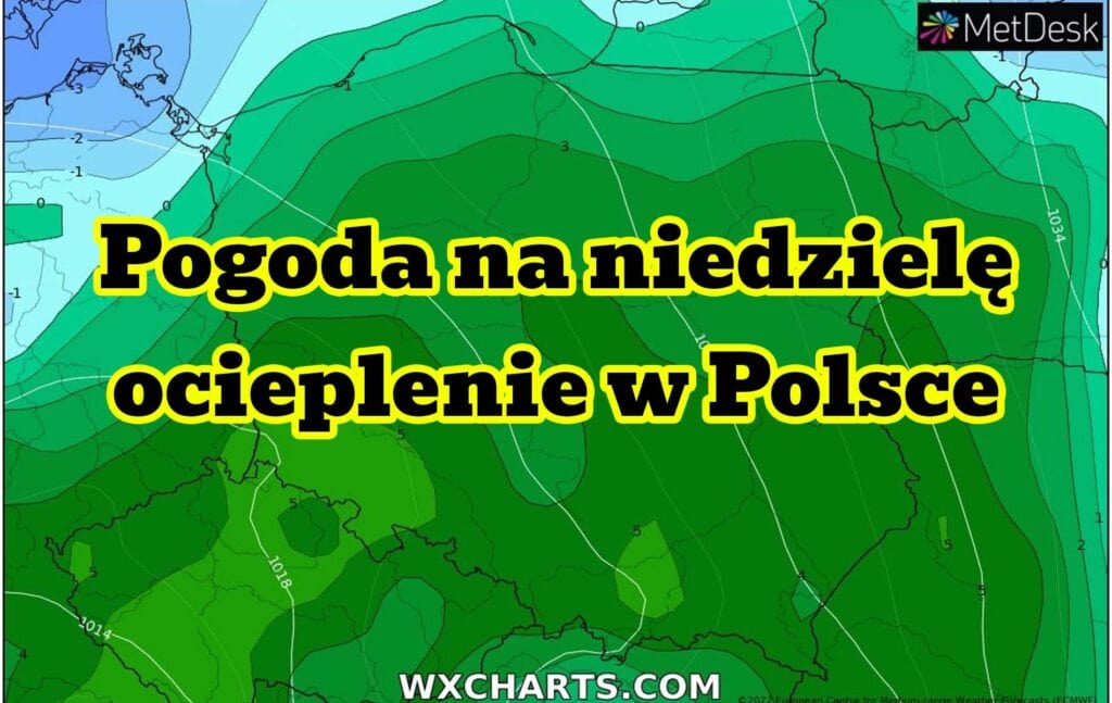 Pogoda na niedzielę 4 grudnia. Ocieplenie w Polsce