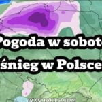 Pogoda na sobotę. Śnieg w Polsce. Mróz