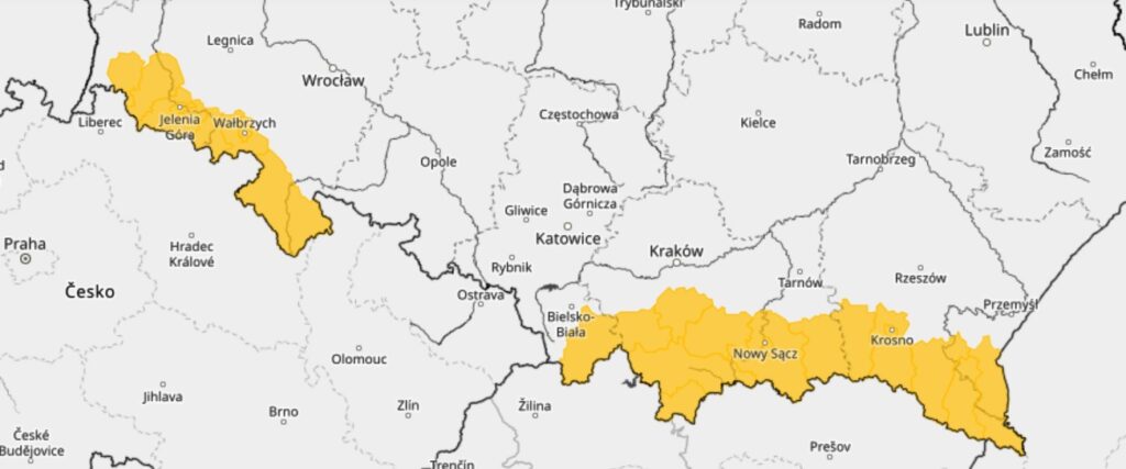 Załamanie pogody. Alerty IMGW
