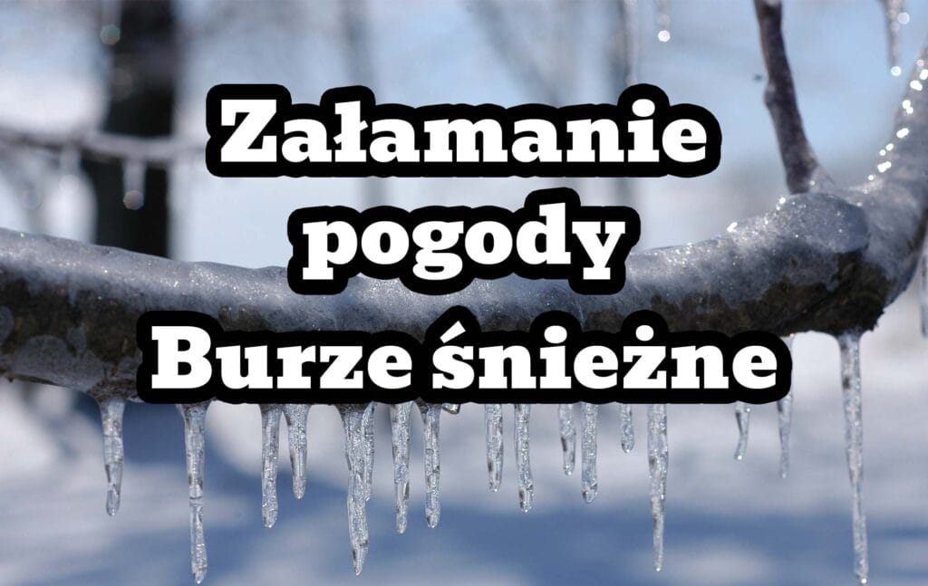 Załamanie pogody w Polsce. Burze śnieżne, silny wiatr