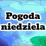 Pogoda na niedzielę 23 stycznia. Front ciepły. Opady śniegu