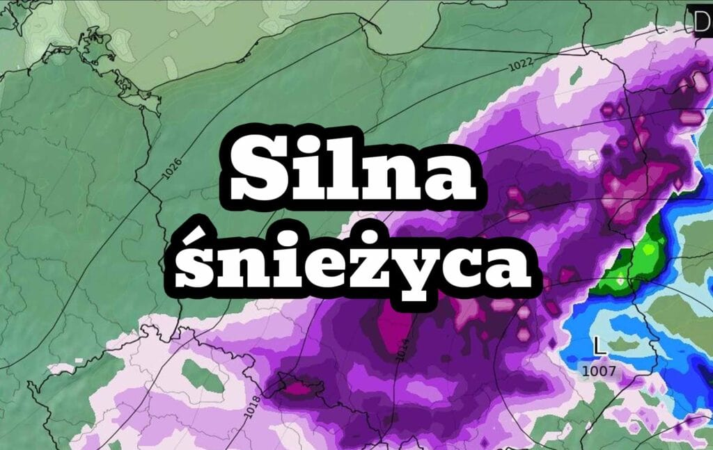 Silna śnieżyca nad Polską. Pogoda przyniesie do 30 cm śniegu