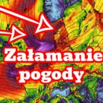 Załamanie pogody będzie silne. Wichura, opady deszczu nad Polską
