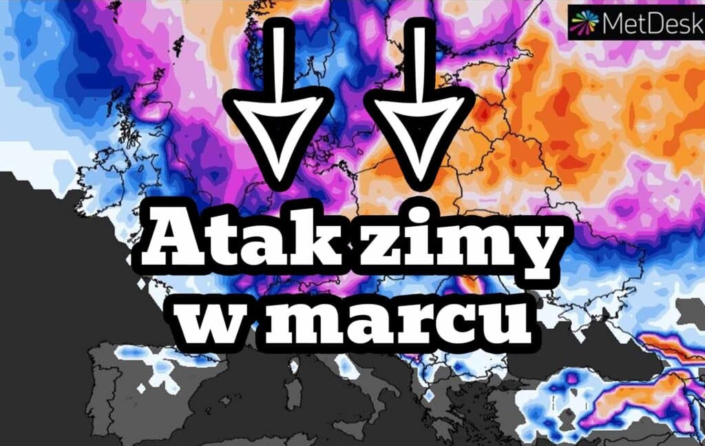 Atak zimy w marcu. Śnieżyce nad Polską. Możliwa wichura