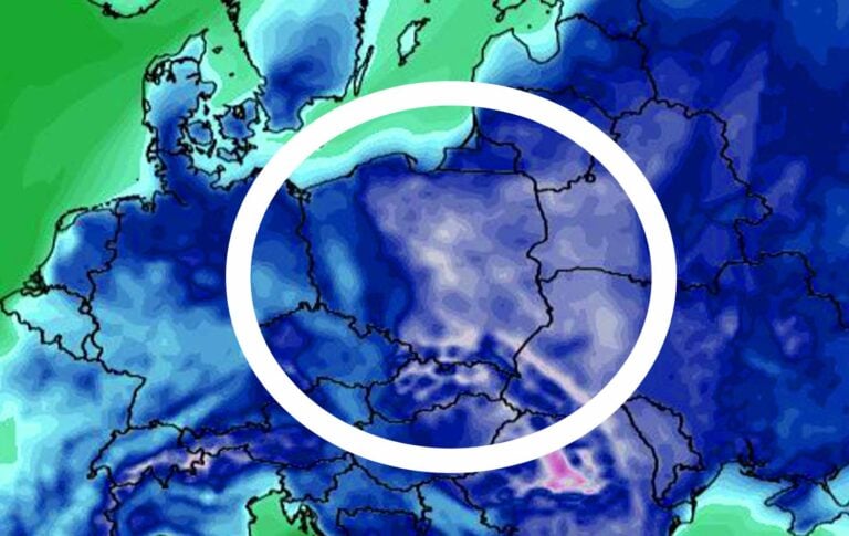 Mróz w Polsce tęgi i siarczysty