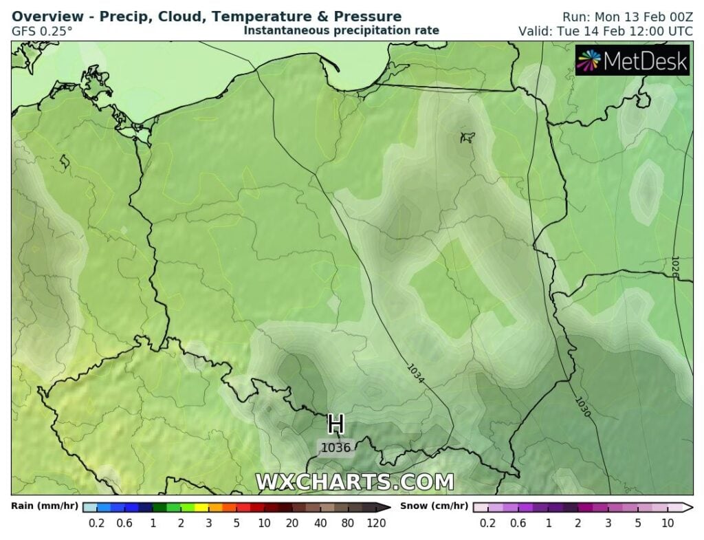Pogoda na wtorek. Zgniły wyż w regionie