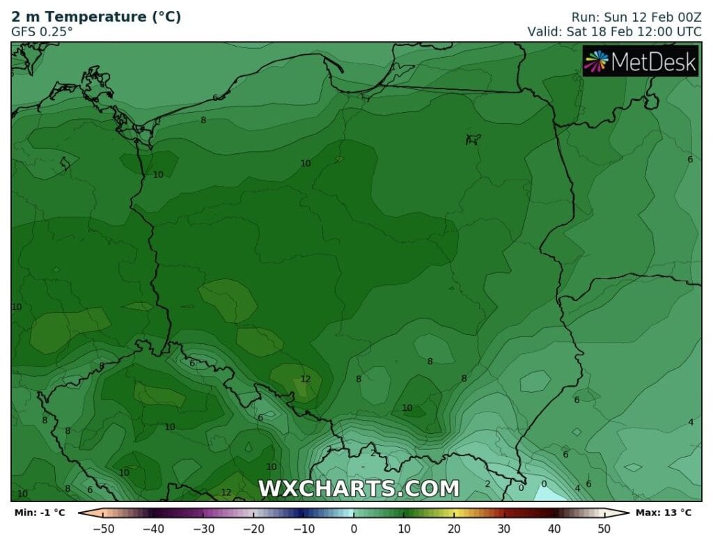 Pogoda w Polsce. Wysokie temperatury