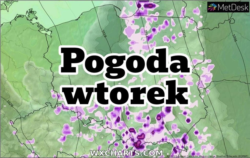 Pogoda na wtorek 28 marca dla Polski. Ochłodzenie, przelotne opady śniegu