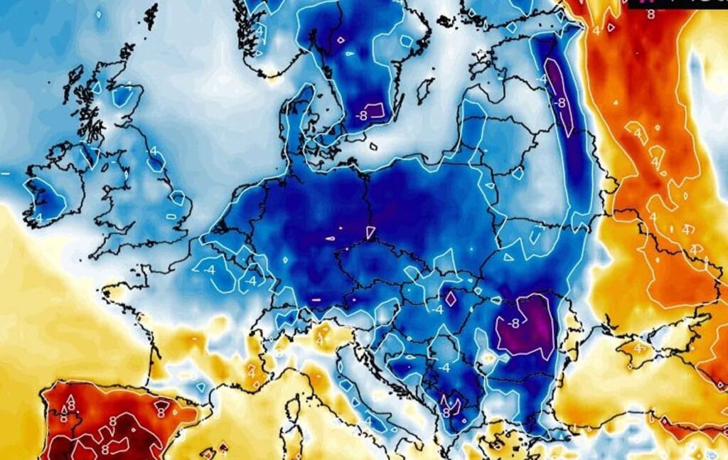 Atak zimy przyniesie śnieżycę i mróz w Europie