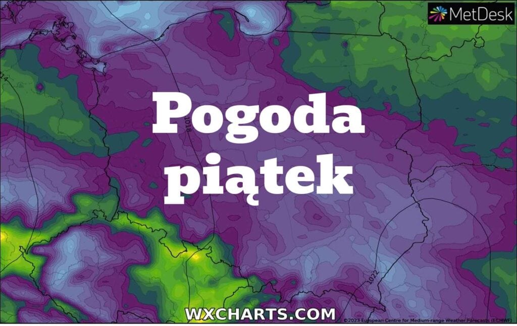 Pogoda na piątek 28 kwietnia. Ocieplenie w Polsce. Możliwe burze