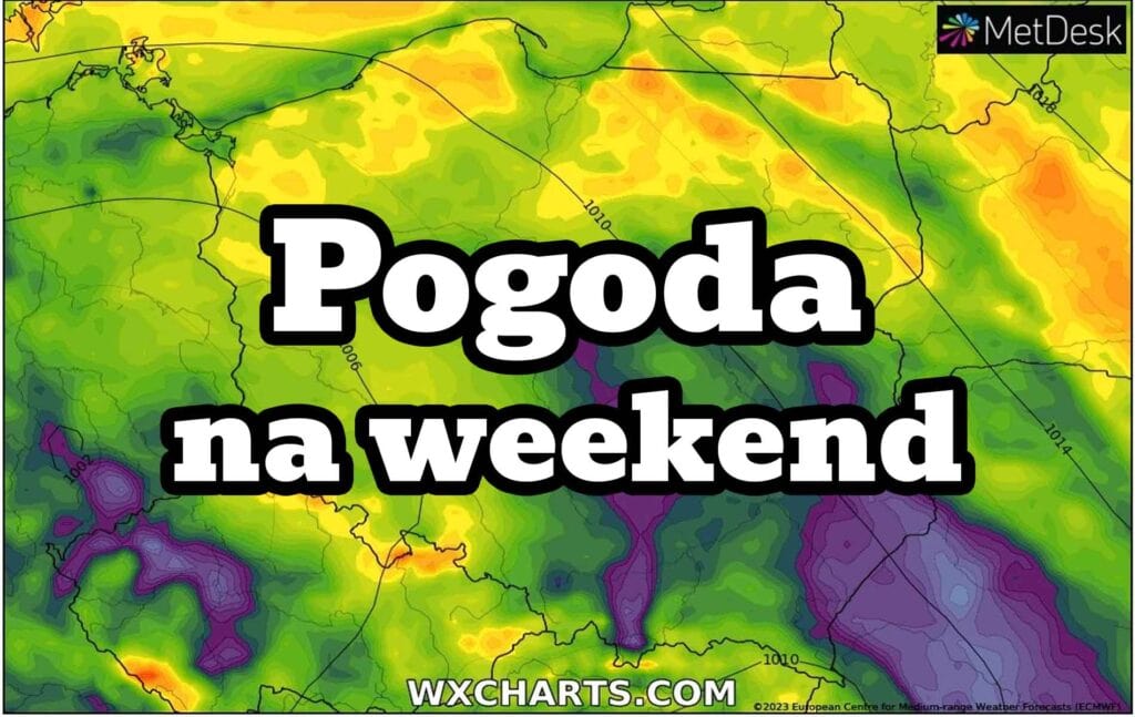 Załamanie pogody w weekend w Polsce. Deszcz, wiatr i ochłodzenie