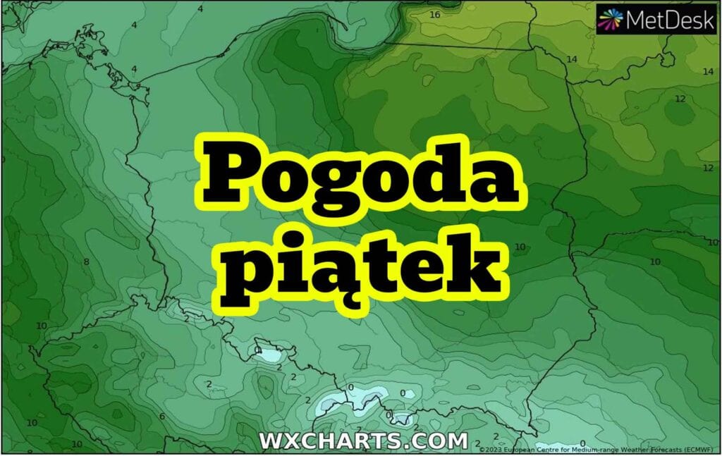Pogoda w piątek. Ocieplenie w Polsce