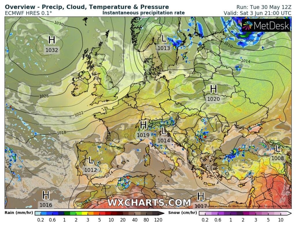 Brak opadów w Polsce w kolejnych dniach