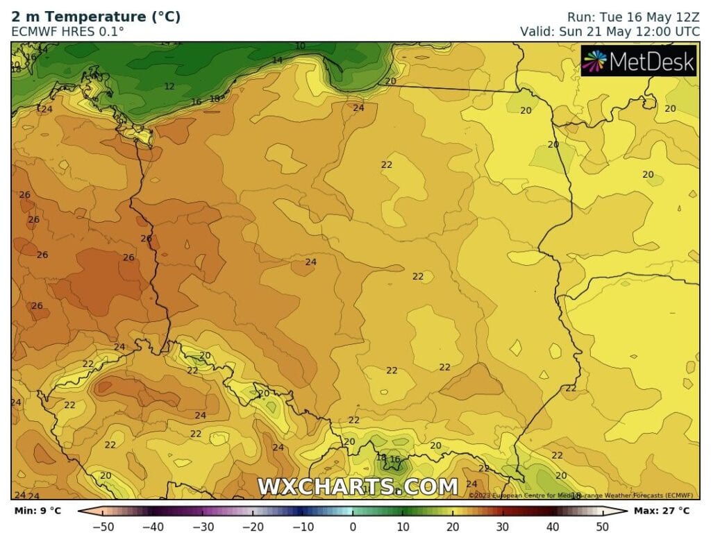 Lato w weekend 20-21 maja w Polsce