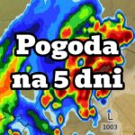 Pogoda na 5 dni dla Polski. Sporo deszczu. Umiarkowane temperatury