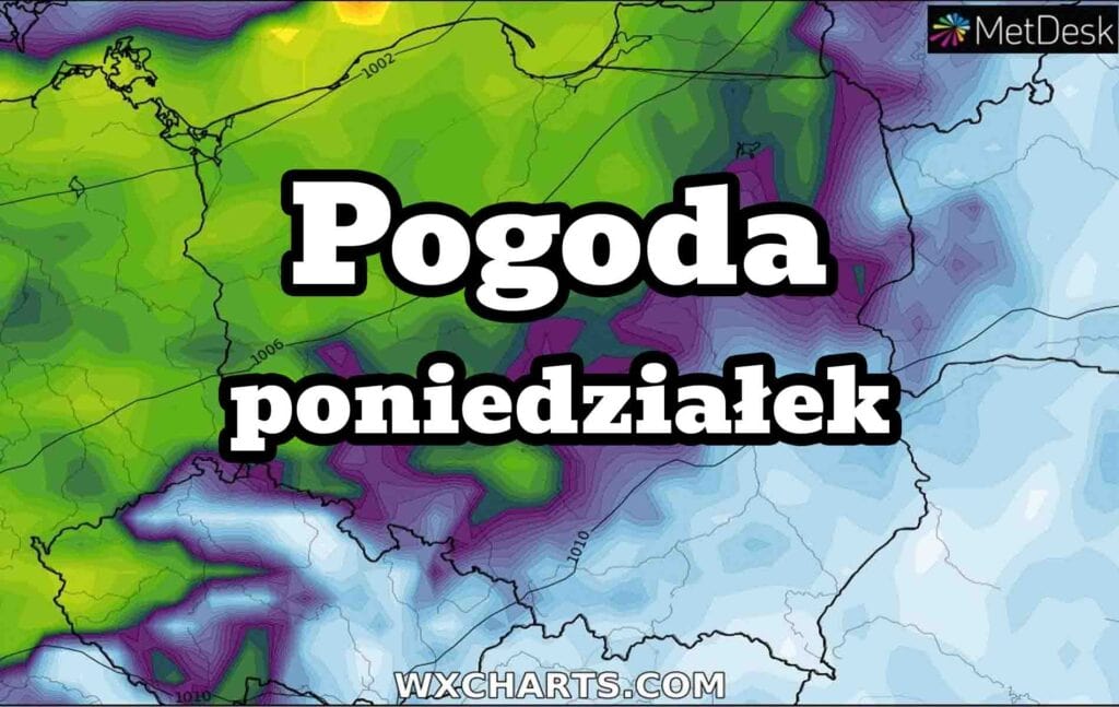 Prognoza pogody na poniedziałek 31 lipca. Opady i ochłodzenie w Polsce