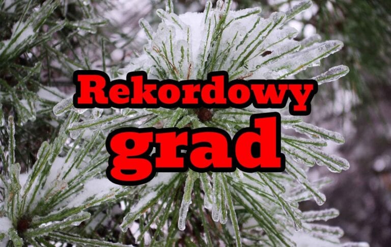 Rekordowy grad spadł na południu Europy