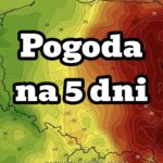 Pogoda na 5 dni dla Polski. Burze, wysokie temperatury i ochłodzenie
