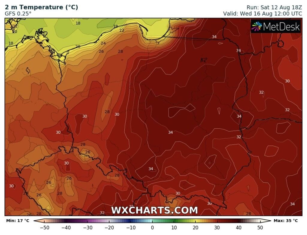 Bardzo ciepło zrobi się w Polsce w kolejnych dniach