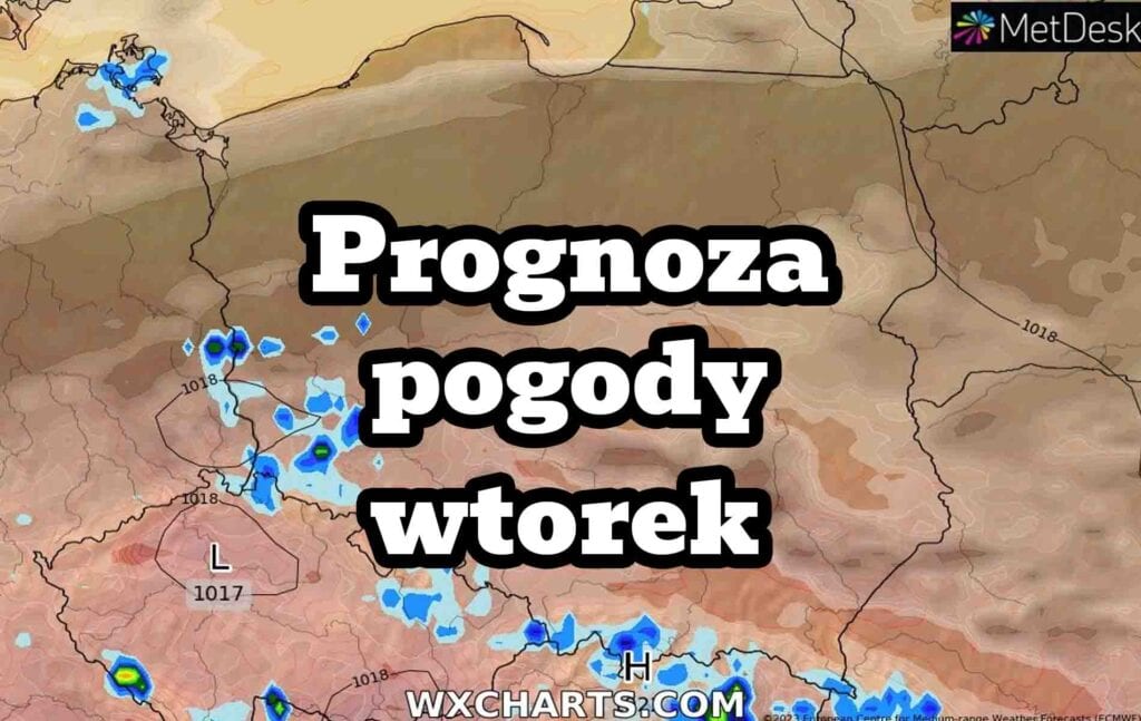 Prognoza pogody na wtorek 22 sierpnia. Wysokie temperatury w Polsce