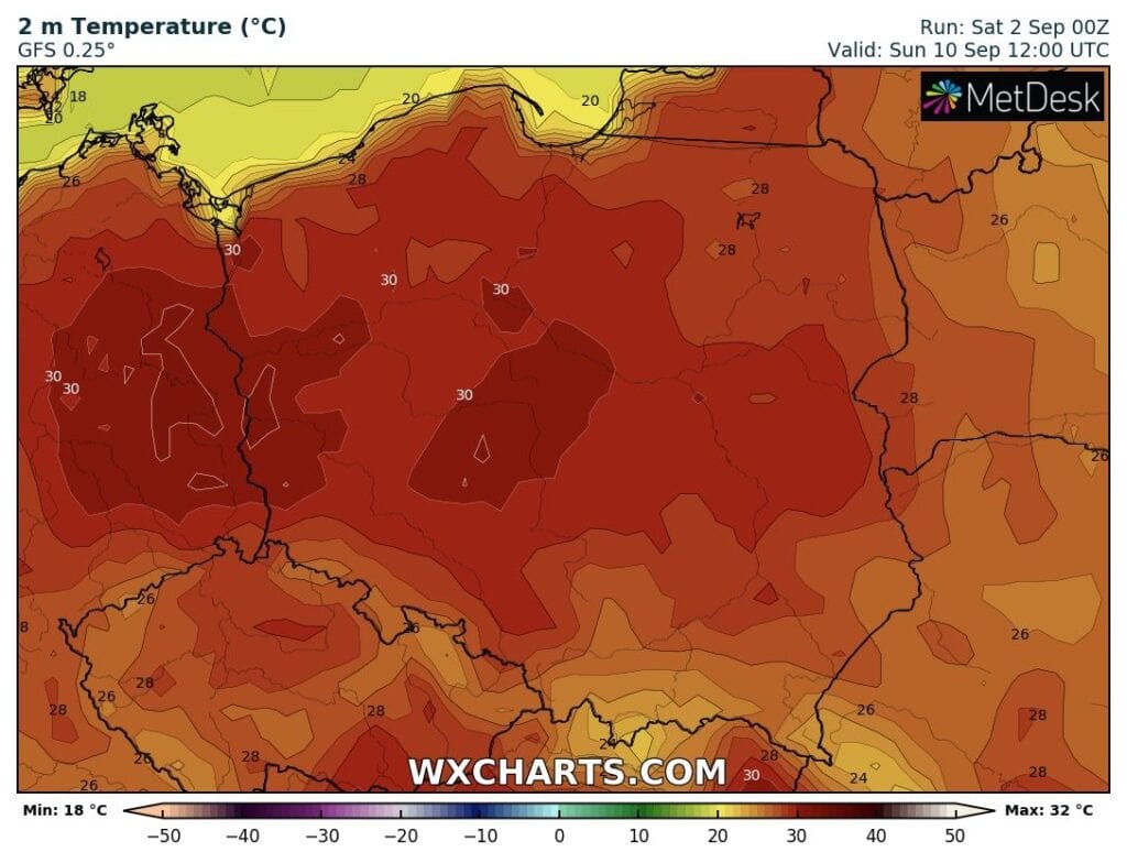 Wysokie temperatury jeszcze wrócą do Polski