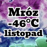 Silny mróz w Europie i Azji. Niskie temperatury w listopadzie