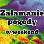 Załamanie pogody w weekend w Polsce. Opady deszczu, niskie temperatury i silny wiatr