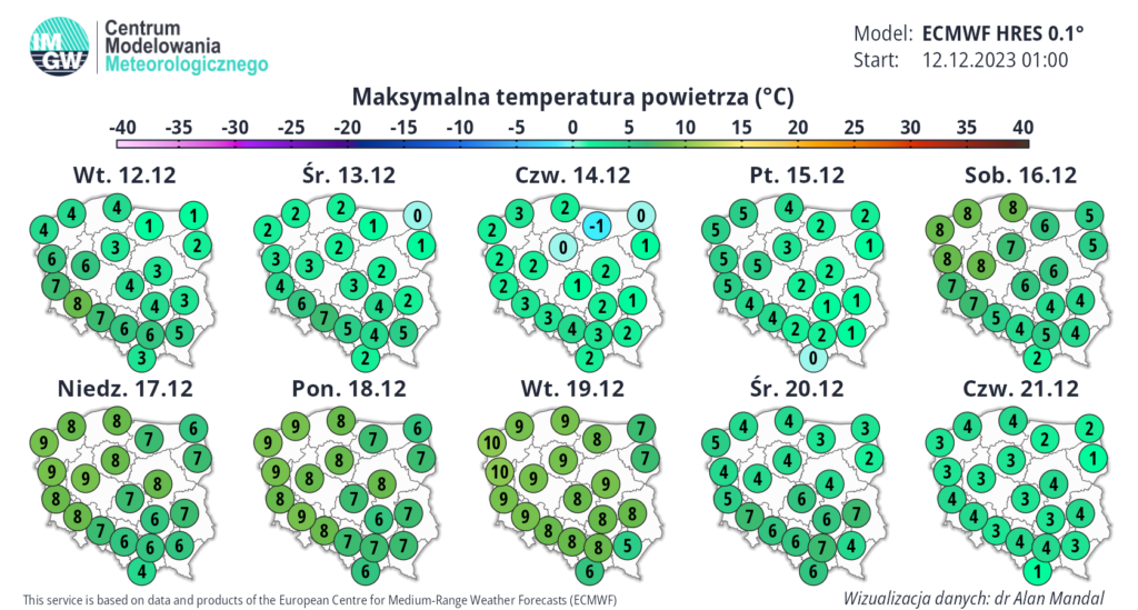 śnieg w Polsce