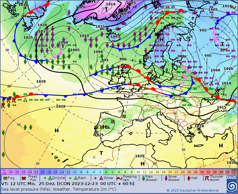 Wichura w regionie. Sytuacja synoptyczna