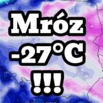 Silmy mróz do -27 stopni w Polsce w styczniu