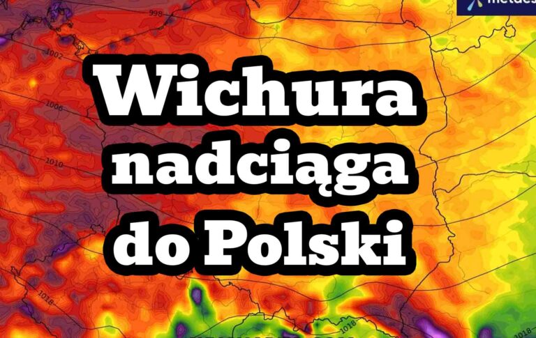 Wichura dotrze do Polski. Załamanie pogody i wiatr z zachodu