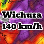 Wichura z wiatrem 140 km/h. Silne załamanie pogody