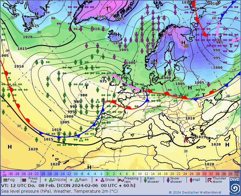Atak zimy w Polsce. Sytuacja synoptyczna