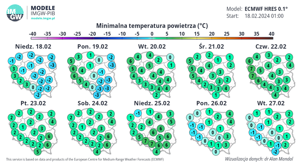 mróz w Polsce