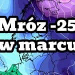 Mróz w marcu w Polsce i w Europie. Nawet -25 stopni na wschodzie